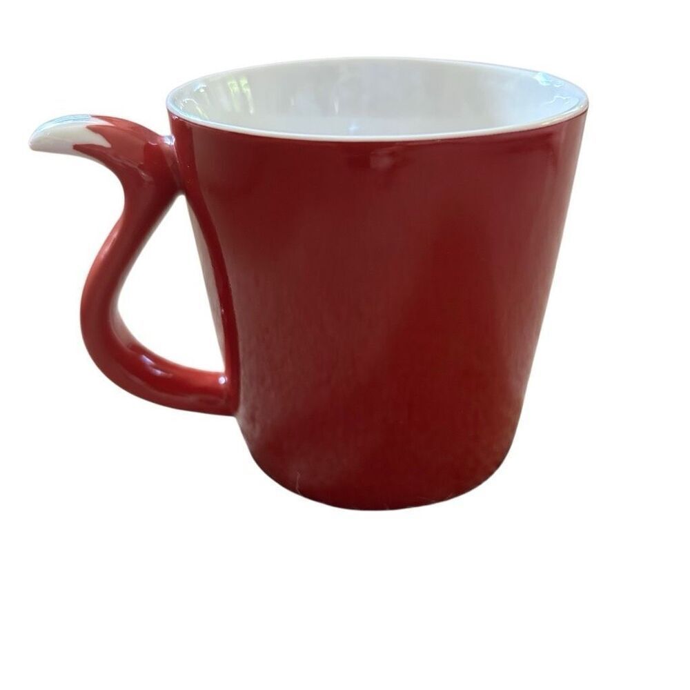 Starbucks Red Fox Tail Handle 2012 8oz Coffee Mug - Picture 3 of 7